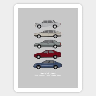 Luxury Lancia classic car collection Sticker